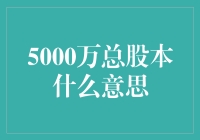 5000万总股本：企业规模与资本市场动态解析