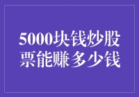 5000元炒股：探寻微资本市场的潜在收益