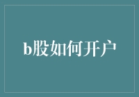 B股开户：解锁境外投资的全新方式