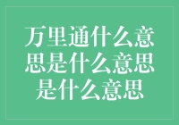 万里通：一种构建全球商贸网络的创新服务模式