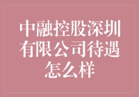 中融控股深圳有限公司待遇怎么样：职场新人考察报告