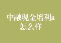 中融现金增利A：稳健投资与现金增值的有效工具