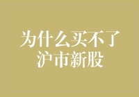 沪市新股申购受限：个人投资者面临的挑战与机遇