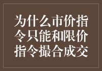 为什么市价指令只能和限价指令撮合成交？一探究竟！