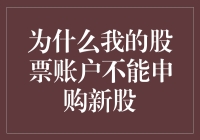 为什么我的股票账户不能申购新股？新手必看指南！