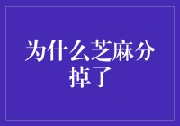 咋回事？我的芝麻分怎么掉了？