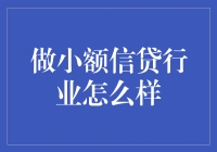 小额信贷行业：一份充满希望与挑战的职业道路