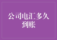 公司间电汇到账时间及影响因素解析