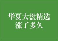 华夏大盘精选基金的长期表现分析：以时间见证价值投资的力量