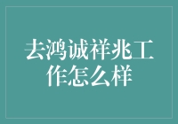 探索鸿诚祥兆：职场成长的崭新舞台