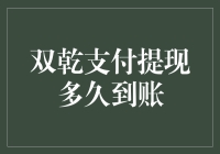 双乾支付：让提现到账的时间成为你最大的谜团