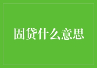 固贷：房地产开发的金融支持——从概念到实践