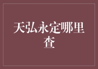 天弘永定在哪里查？原来这里藏着无数宝藏啊！