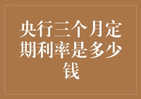 探讨央行三个月定期利率的重要性与影响