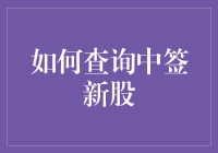 掌握中签新股查询技巧：详尽指南