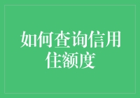 如何像侦探一样查询信用额度：一场神秘的数字追逐