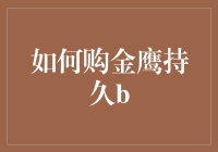 如何购金鹰持久B：从基础知识到实战技巧