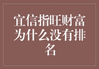 为什么宜信指旺财富在金融圈子里没排名？原来是因为它太旺了，把大家给指迷了！