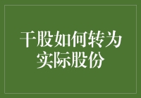 干股转正攻略：如何将想象中的股份变成实实在在的财产