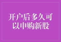 新股申购时间揭秘：从开立账户到交易