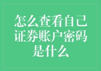 如何成为一个顶尖密码寻找专家：如何查看自己证券账户密码是什么