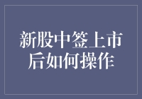 新股中签上市后，怎样操作才能抓住盈利机会？