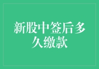 新股中签后缴款流程详解：新股盛宴背后的隐藏规则