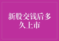 新股交钱后多久上市：投资者需知的时间节点与流程解析