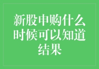 新股申购什么时候可以知道结果——解析新股申购结果公布流程