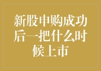 新股申购成功后，我成了一把上市的大股东，你信不信？