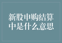 新股申购结算：投资者在新股申购中的重要步骤解析