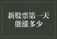 新上市股票在首日交易中的表现：涨幅上限及影响因素