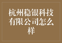 杭州稳银科技有限公司：金融领域的技术革新者