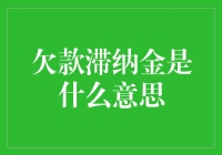 逾期欠款滞纳金：借贷纠纷中的隐形利刃