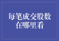 如何轻松找到每笔成交股数？看看这些秘密技巧！