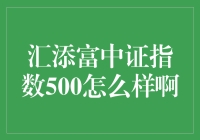 汇添富中证指数500：解读与分析