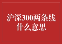 沪深300指数的两条线：投资决策的重要依据