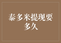 泰多米提现：从申请到到账的时间解析