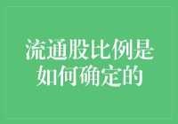 流通股比例的确定机制：从理论到实践