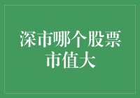 深圳证券交易所市值排名前十的股票解析