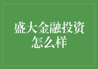 盛大金融投资：在不确定性中寻找确定性