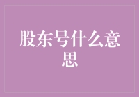 解读股东身份：股东号背后的含义与价值