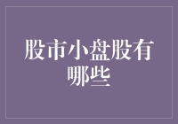 哪些小盘股在股市里偷偷摸摸地长大？