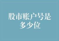 股市账户号码解析：为何你的交易账号可能是16位或更长