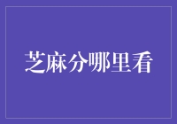 如何查询您的芝麻分？一种全新的信用评估方式