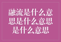 融流：理解与解析