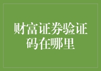 富豪们都在谈论的财富证券验证码：它到底藏在哪儿？