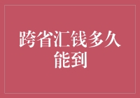 跨省汇款：速度与安全性的考验