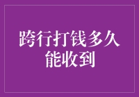 跨行打钱：到账时间解析与优化策略