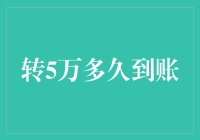 转账5万，我这是在等待爱情还是等待到账？